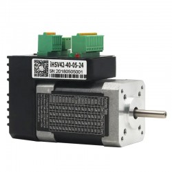Nema 17 42mm 24V 52W Integrated AC Servo Motor JMC iHSV42-40-05-24 12.5Ncm 52000RPM