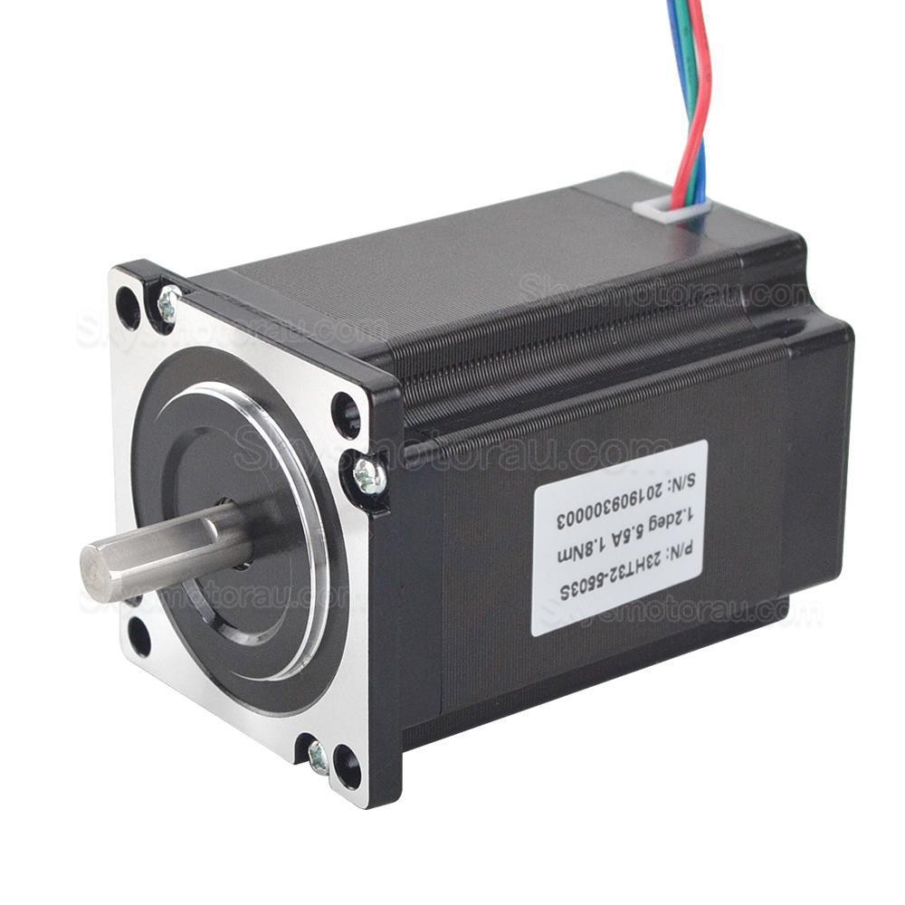 P Series Nema 23 3-Phase Stepper Motor 23HT32-5503S 1.8Nm 5.5A 1.2deg 57&times;57&times;80.5mm 3 Wires