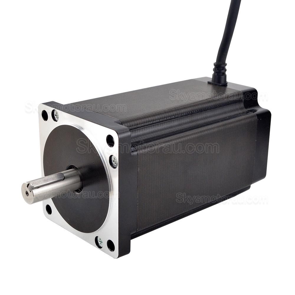 E Series Nema 34 Bipolar Stepper Motor 34HE59-6004S 1.8deg 12.0Nm 6.0A 86&times;86&times;151.5mm 4 Wires