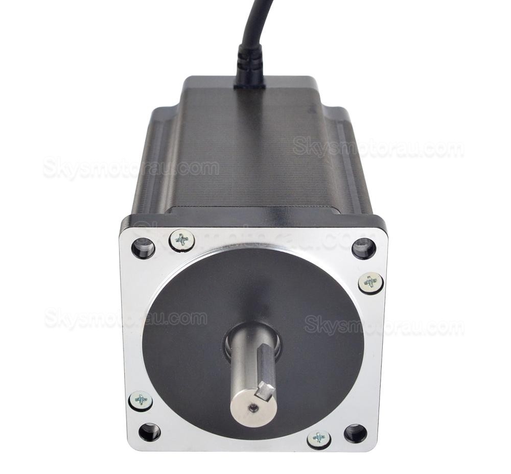 E Series Nema 34 Bipolar Stepper Motor 34HE59-6004S 1.8deg 12.0Nm 6.0A 86&times;86&times;151.5mm 4 Wires