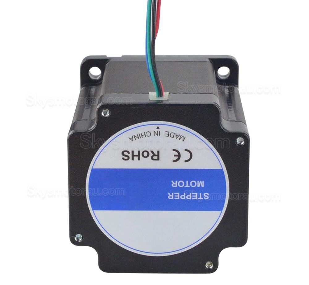Nema 34 Bipolar Stepper Motor 34HP38-6004S 7.2Nm 6.0A 1.8deg 86&times;86&times;95.3mm 4 Wires