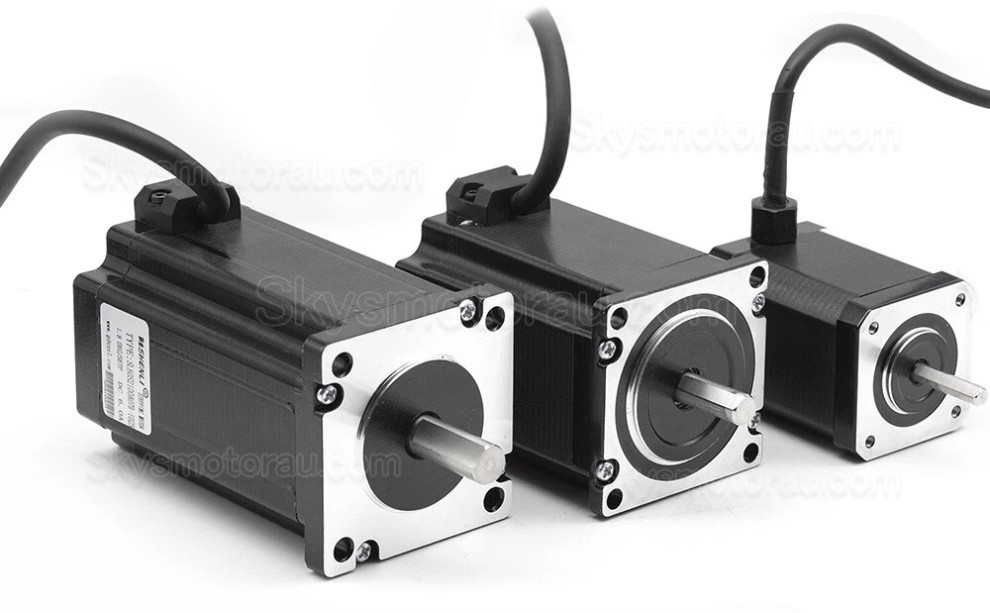 3 Axis CNC Stepper Motor Kit with 3Nm Nema 23 Stepper Motor & Motor Driver & Power Supply