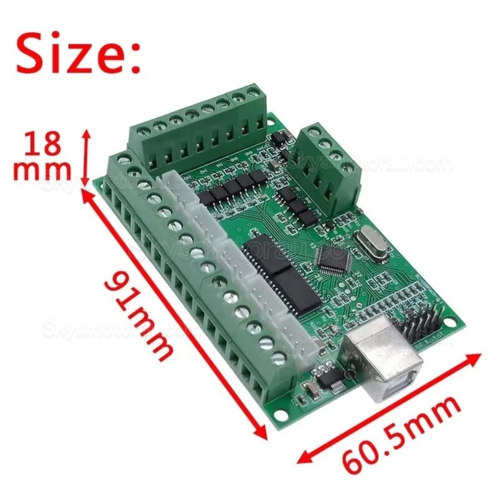 3 Axis CNC Stepper Motor Kit with 3Nm Nema 23 Stepper Motor & Motor Driver & Power Supply