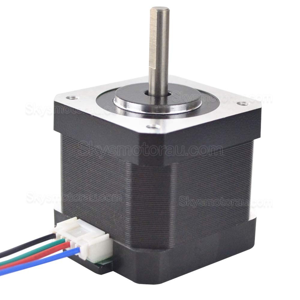 Nema 17 Bipolar Stepper Motor 17HS15-1504S-X1 45Ncm 12V 1.5A 42&times;42&times;39mm 4 Wires with 1m Cable and Connector