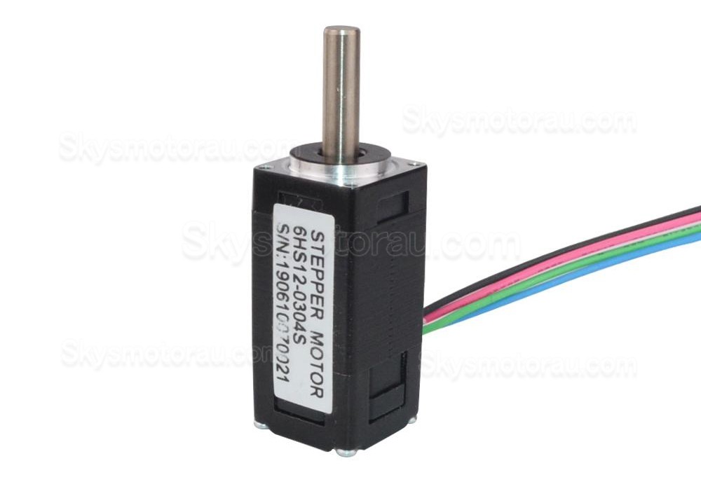 Nema 6 Bipolar Stepper Motor 6HS12-0304S 0.58Ncm 0.3A 1.8deg 14&times;14&times;30mm 4 Wires