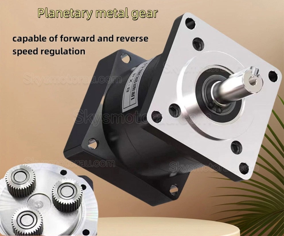 86PX Series Nema 34 Planetary Gear Box Ratio 5:1 - 100:1 for 86mm Stepper Motor