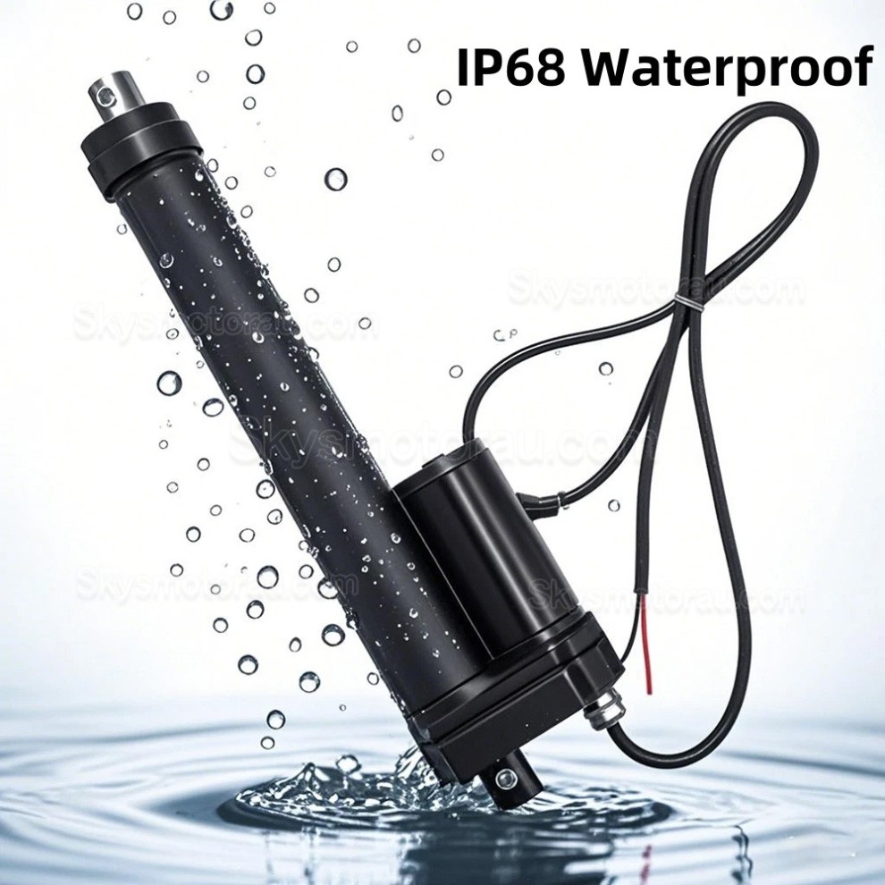 IP68 Submersible 12V Electric Linear Actuator BST-YF-FS Stroke Lenght 50-1000mm