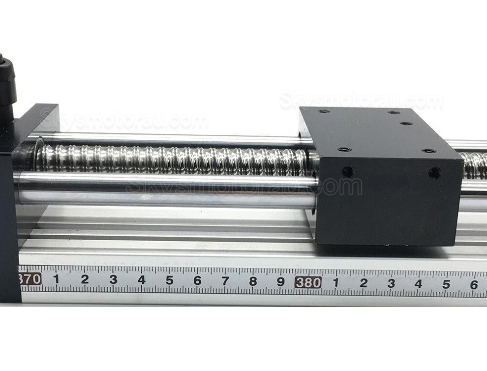 Manual Linear Slides Actuator GGP5080 Ballscrew Rail Slide Stage CNC Motion Module with Handwheel