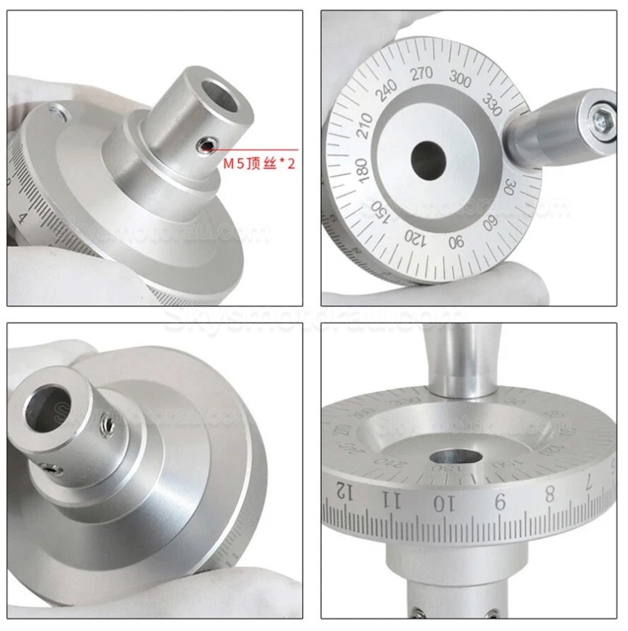 Manual Linear Slides Actuator GGP5080 Ballscrew Rail Slide Stage CNC Motion Module with Handwheel
