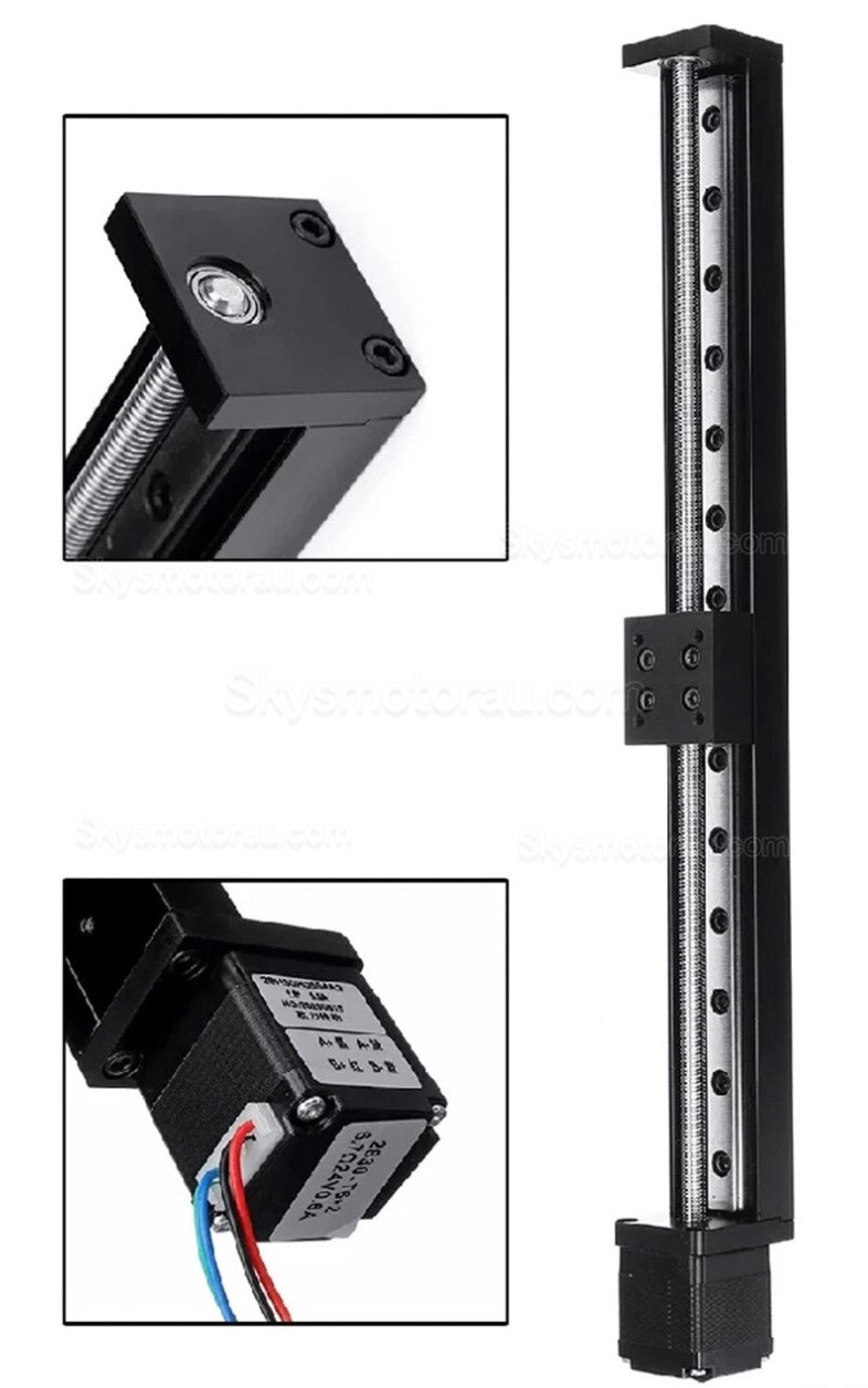 Motorized Linear Slides Actuator OSP001603 CNC Ballscrew Linear Slide 50mm-300mm Stroke with Nema11 Motor