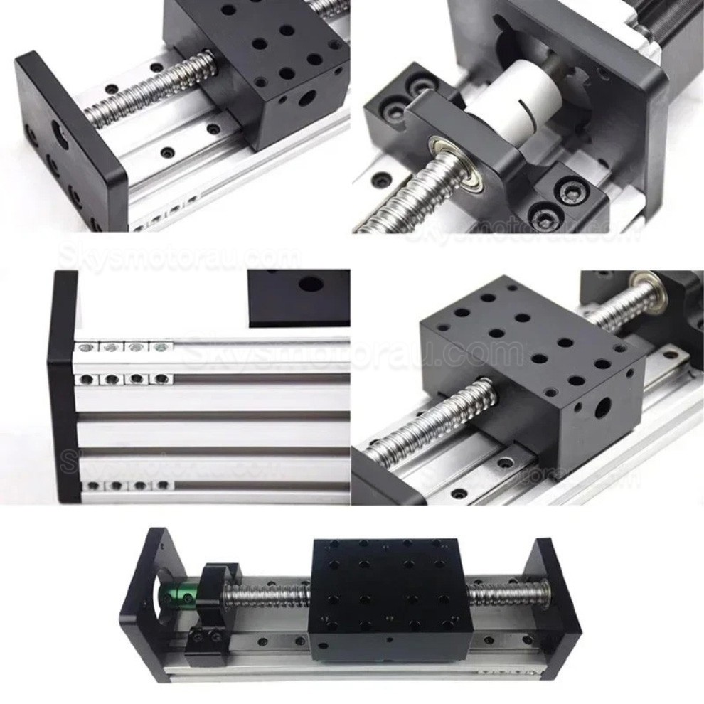 Linear Translation Stage SXG5080-1 CNC Ballscrew Linear Slide Fit Nema 17 / Nema 23 Stepper Motors