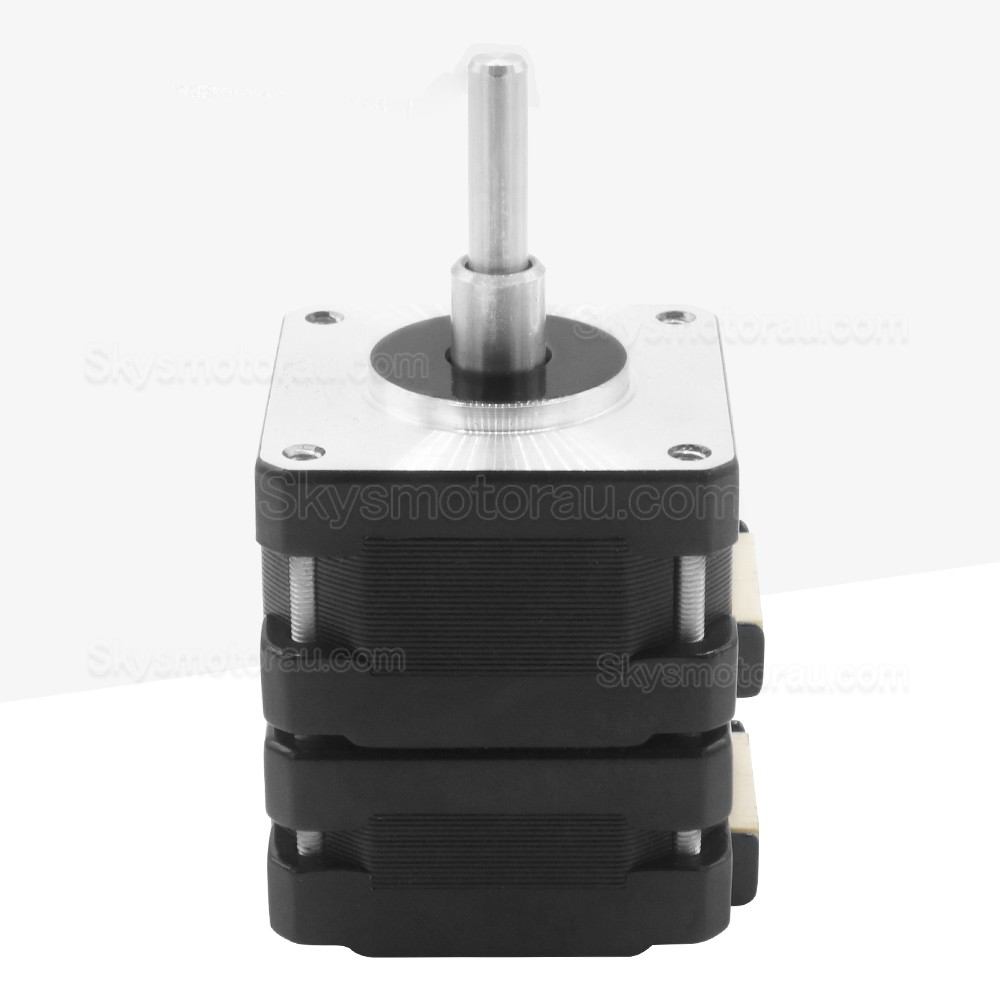 10Pcs Nema 16 Dual Axis Stepper Motor TQE39C-05 200mN.m 1.8deg 0.4A 39&times;39&times;42mm 4 Wires
