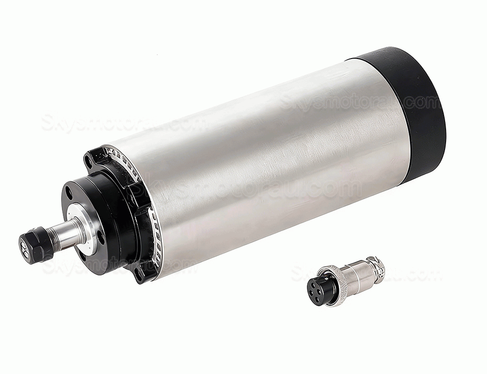 1.5KW VFD Spindle Kit OSP001696 Indc. Air Cooled Spindle Motor + Variable Frequency Drive + 13Pcs ER11 Collet