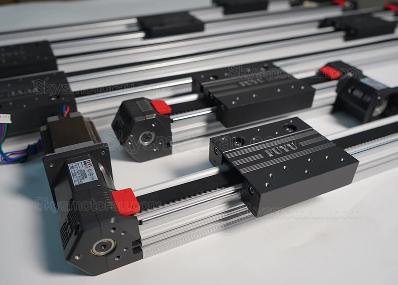 Belt Driven Linear Actuator Kit FPB60 Belt Drive Motorized Linear Slides Actuator with Nema 23 Stepper Motor