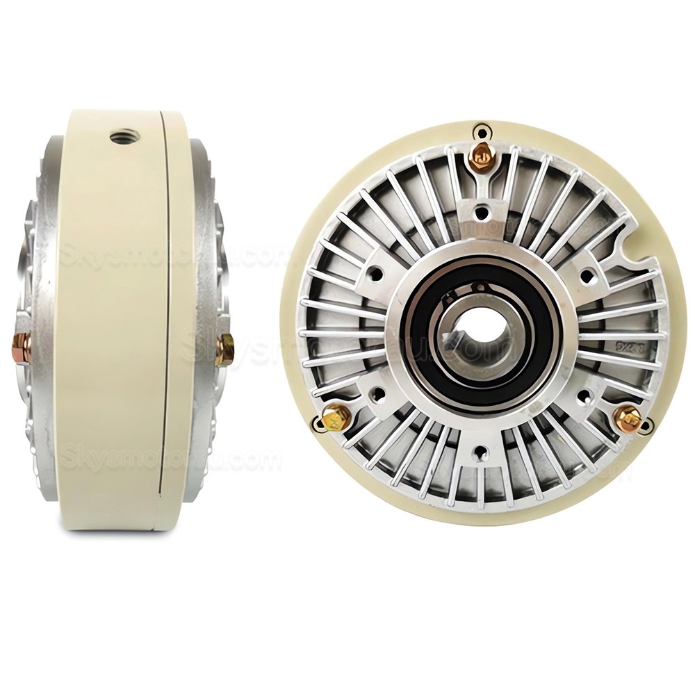FZ-K Series Magnetic Particle Brake, Hollow Shaft Magnetic Powder Brake 6-200Nm 24V