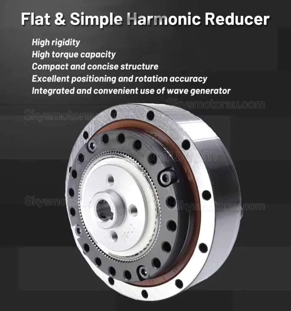 ZXF Series 30:1/50:1/80:1/100:1/120:1/160:1 Harmonic Gearbox for Stepper / Servo Motor