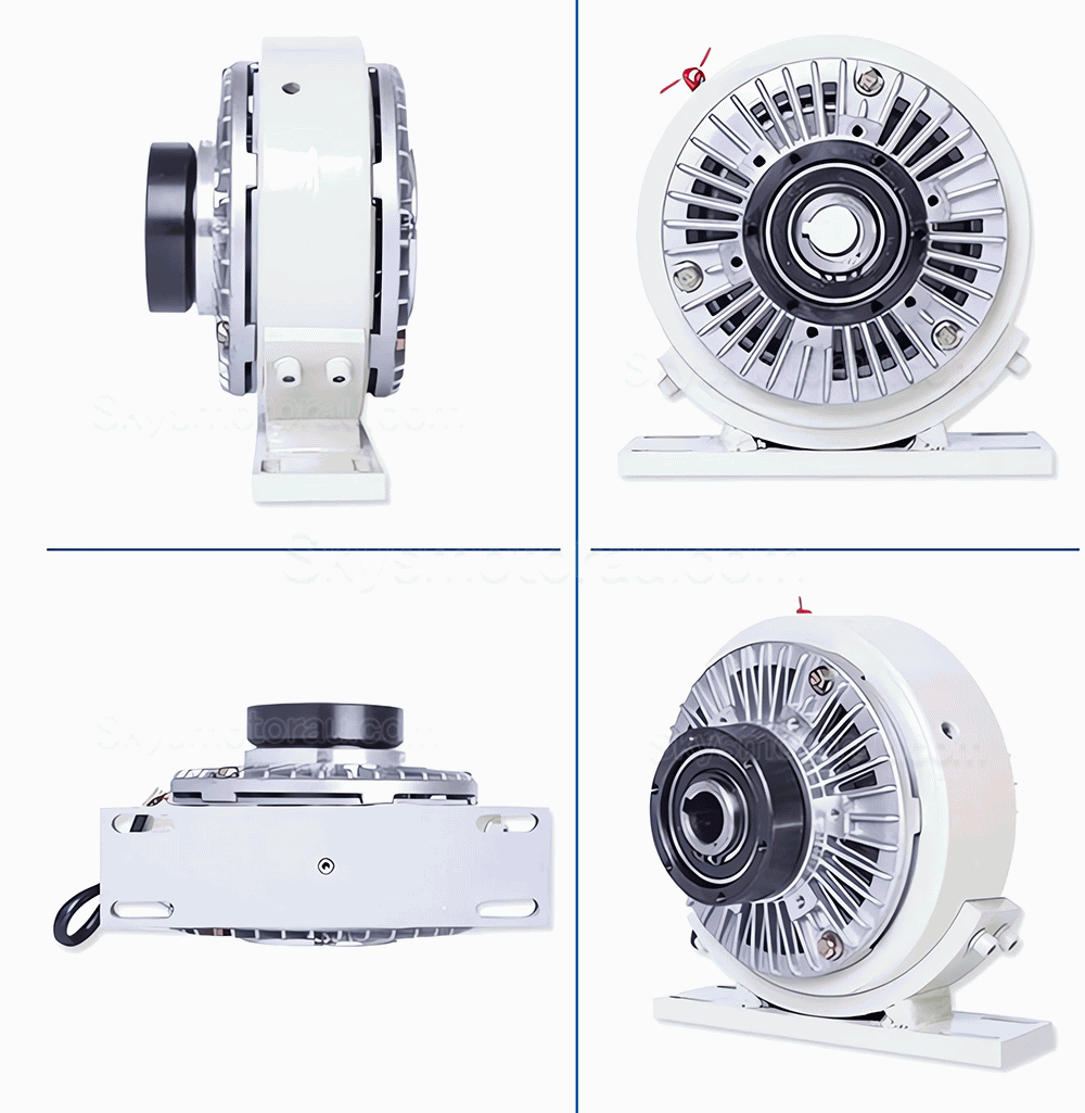 FL-K/B Series Hollow Shaft Magnetic Particle Powder Clutch 6/12/25/50Nm 24VDC