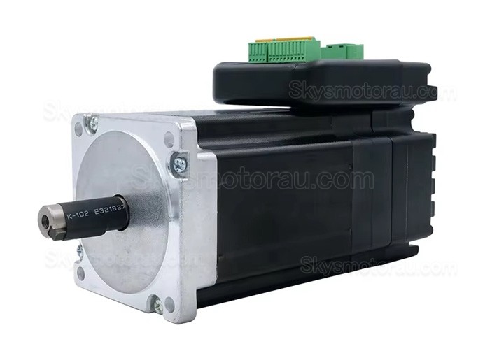NEMA 34 60mm 72V 660W Integrated AC Servo Motor JMC iHSV86-30-66-72 2.03N.m 3000RPM 13.1A