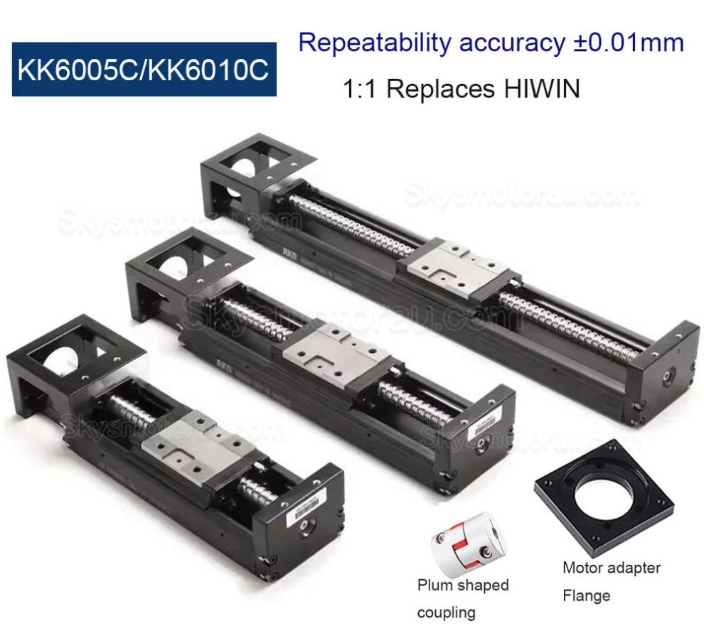 CNC Ballscrew Linear Slide OSP001617 CNC Slide Linear Fit Nema23, 34 Stepper Motors / 40 mm Servo Motors
