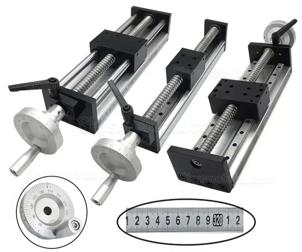Manual Linear Slides Actuator OSP001605 Linear Ball Screw Module CNC Slide Table with Handwheel