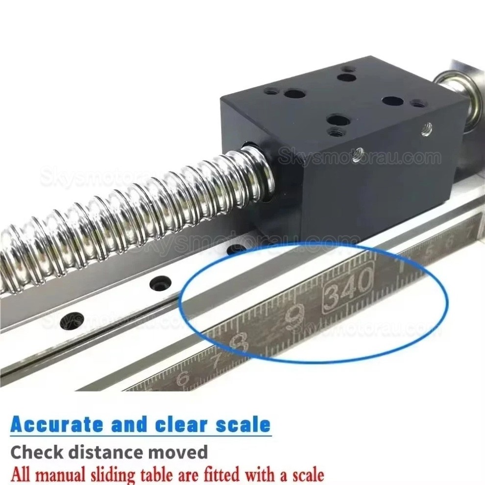 Manual Linear Slides Actuator OSP001605 Linear Ball Screw Module CNC Slide Table with Handwheel