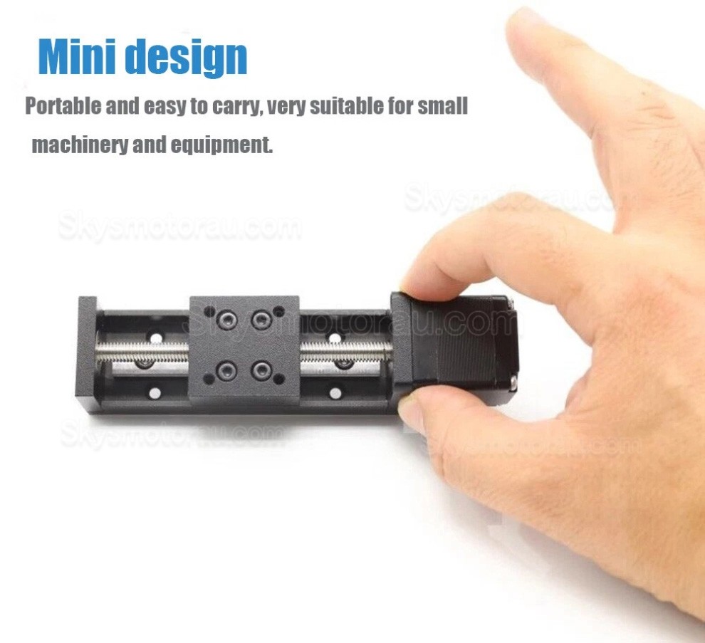 Motorized Linear Stage OSP001607 CNC Trapezoidal Screw Slide Table with Nema 11 Stepper Motor