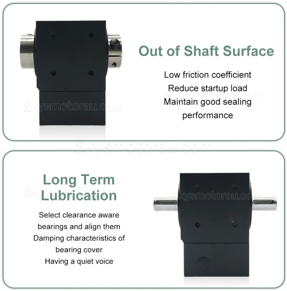 Nema 17 Right Angle Commutator 90 Degree Bevel Gearbox 2:1/3:1/5:1 for Nema 17 Stepper Motor