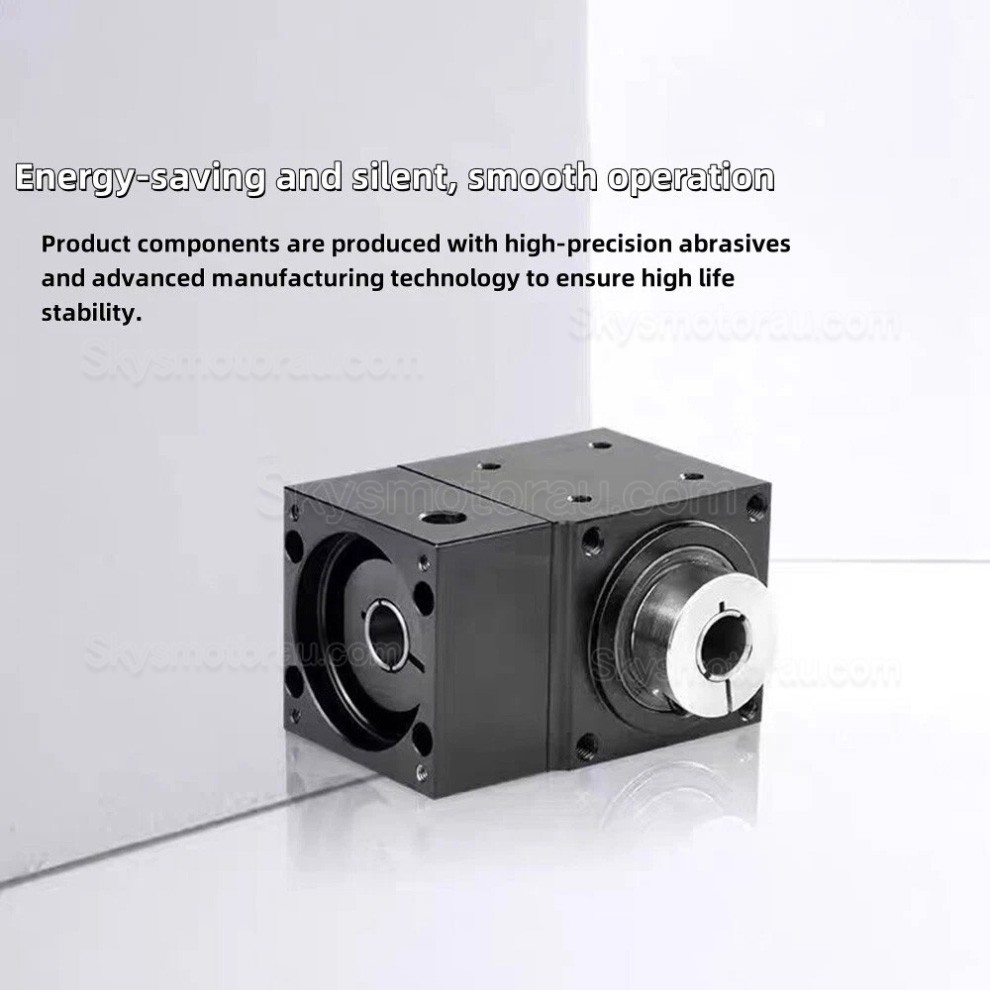 Nema 17 Right Angle Commutator 90 Degree Bevel Gearbox 2:1/3:1/5:1 for Nema 17 Stepper Motor
