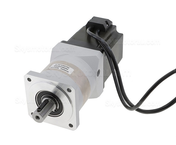 Oukeda OK86BLS105-430A-SPL5G NEMA 34 Stepper Motor 48V 3000RPM with Planetary Gearbox Ratio 5:1/10:1/20:1/50:1