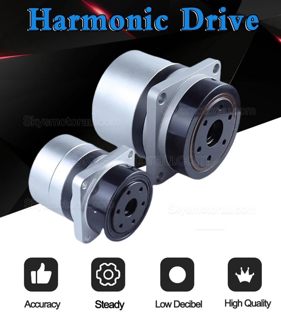 PG Series 50:1/80:1/100:1 Harmonic Gearbox 20 Arc-sec