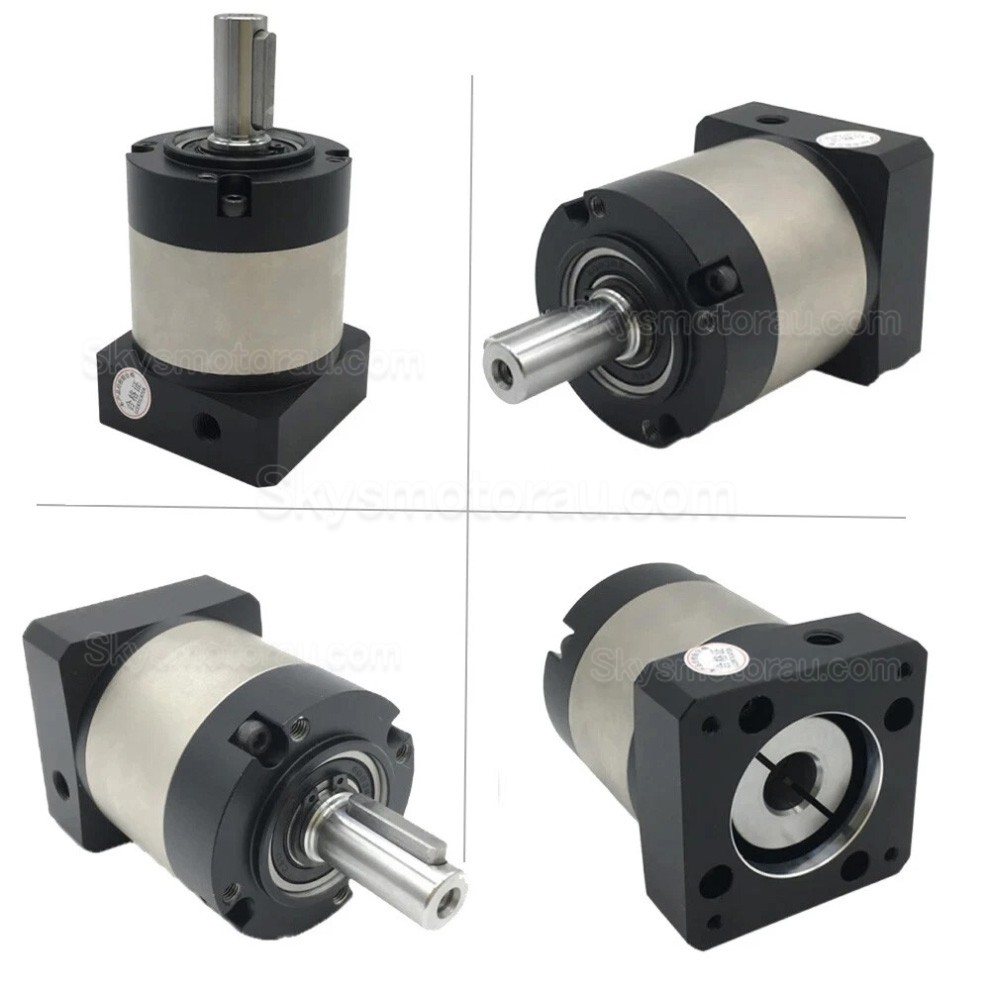 PLE090 Series Planetary Gear Box Ratio 3:1 - 100:1 for NEAM34 Stepper Motor, 80mm / 90mm Servo Motor