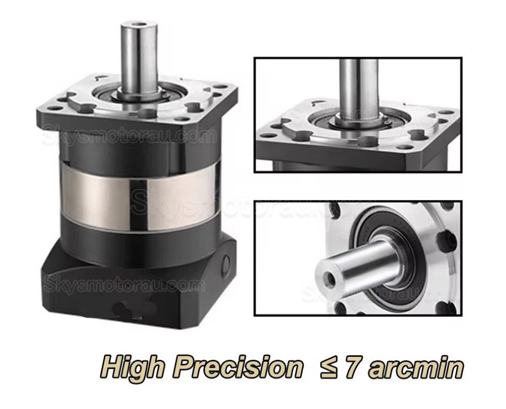 PLF060 Series Nema 23 Planetary Gearbox Ratio 3:1 - 100:1 Fit Nema 23 Stepper Motor / 60mm Servo Motor