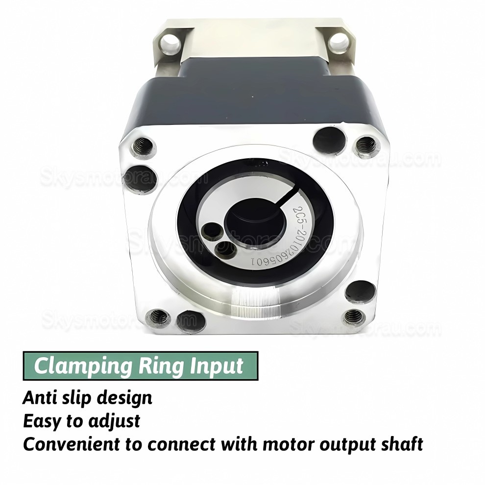 PLG042 Helical Planetary Gearbox Ratio 4:1 - 100:1 Fit NEMA 17 Stepper Motor / 40mm Servo Motor