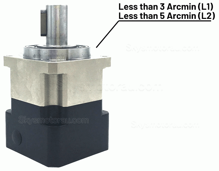 PLG060 Series Helical Planetary Gearbox Ratio 3:1 - 100:1 for Nema23 Stepper Motor /Nema 24 Svero Motor