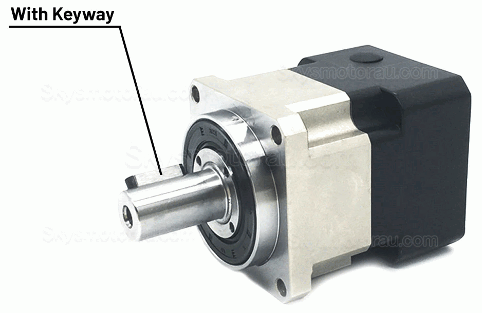 PLG060 Series Helical Planetary Gearbox Ratio 3:1 - 100:1 for Nema23 Stepper Motor /Nema 24 Svero Motor