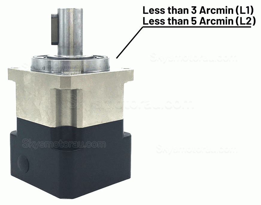 PLG120 Series Helical Planetary Gearbox Ratio 3:1 - 100:1 for Nema42 /Nema 52 Svero Motor