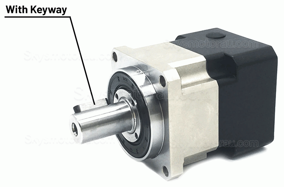 PLG120 Series Helical Planetary Gearbox Ratio 3:1 - 100:1 for Nema42 /Nema 52 Svero Motor