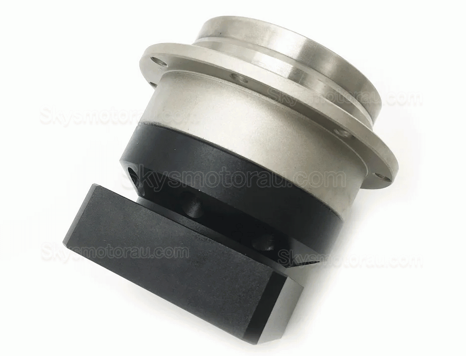 PLX090 Series Helical Flange Plate Output Planetary Gearbox for Nema NEMA34 Stepper Motor / 90mm Servo Motor