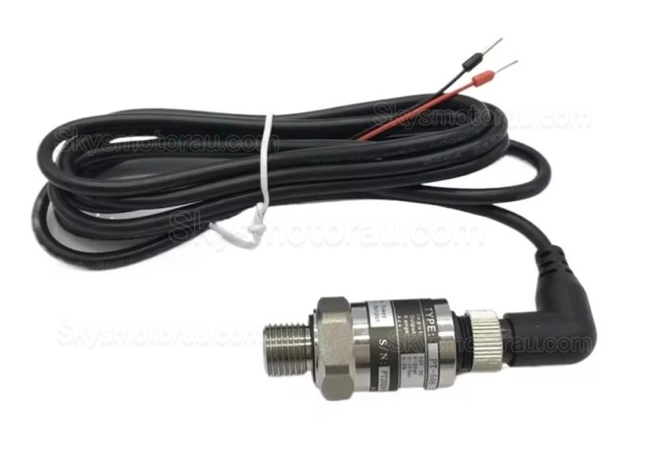 24V IP68 G1/4 PT506 Pressure Transmitter Connector /Pressure Transducer for Water Gas Hydraulic (with 2m Cable)