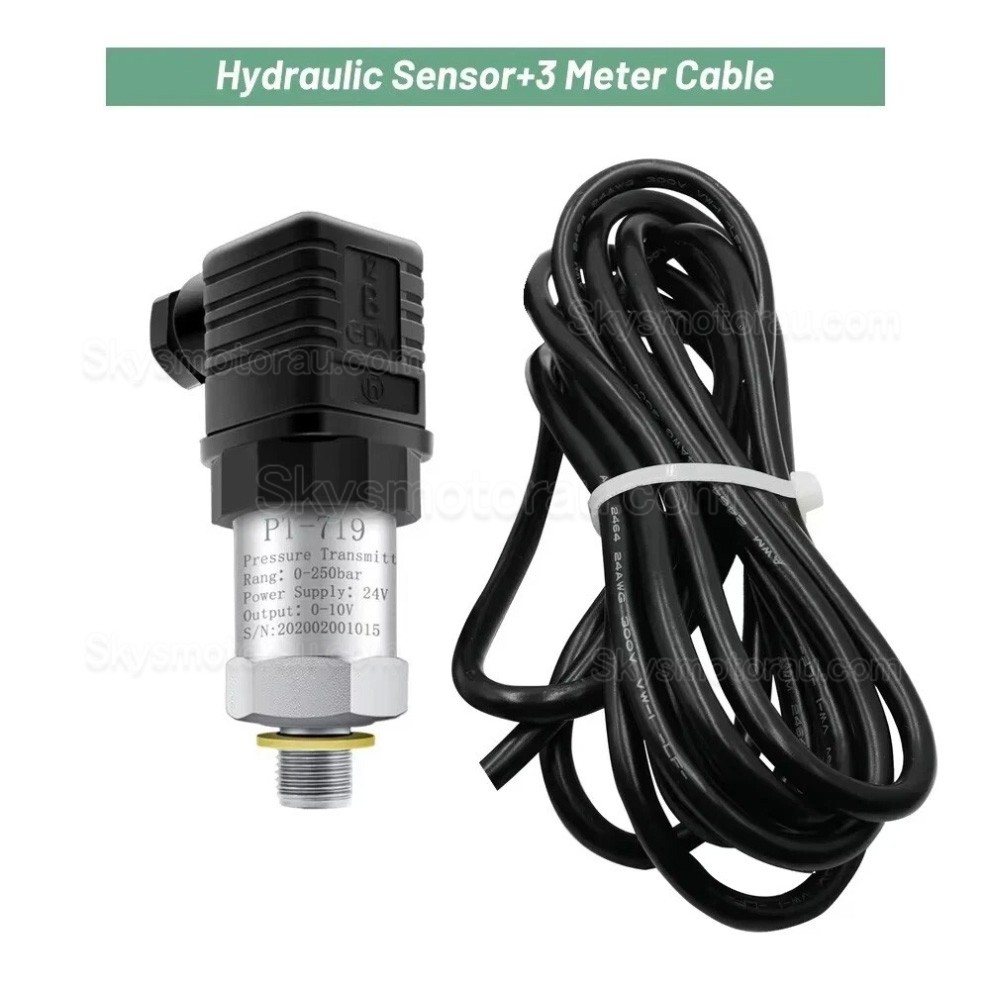 Industry Pressure Sensor PT-719 Hydraulic Pressure Transmitter 0-10V 4-20mA IP65 (without Cable)