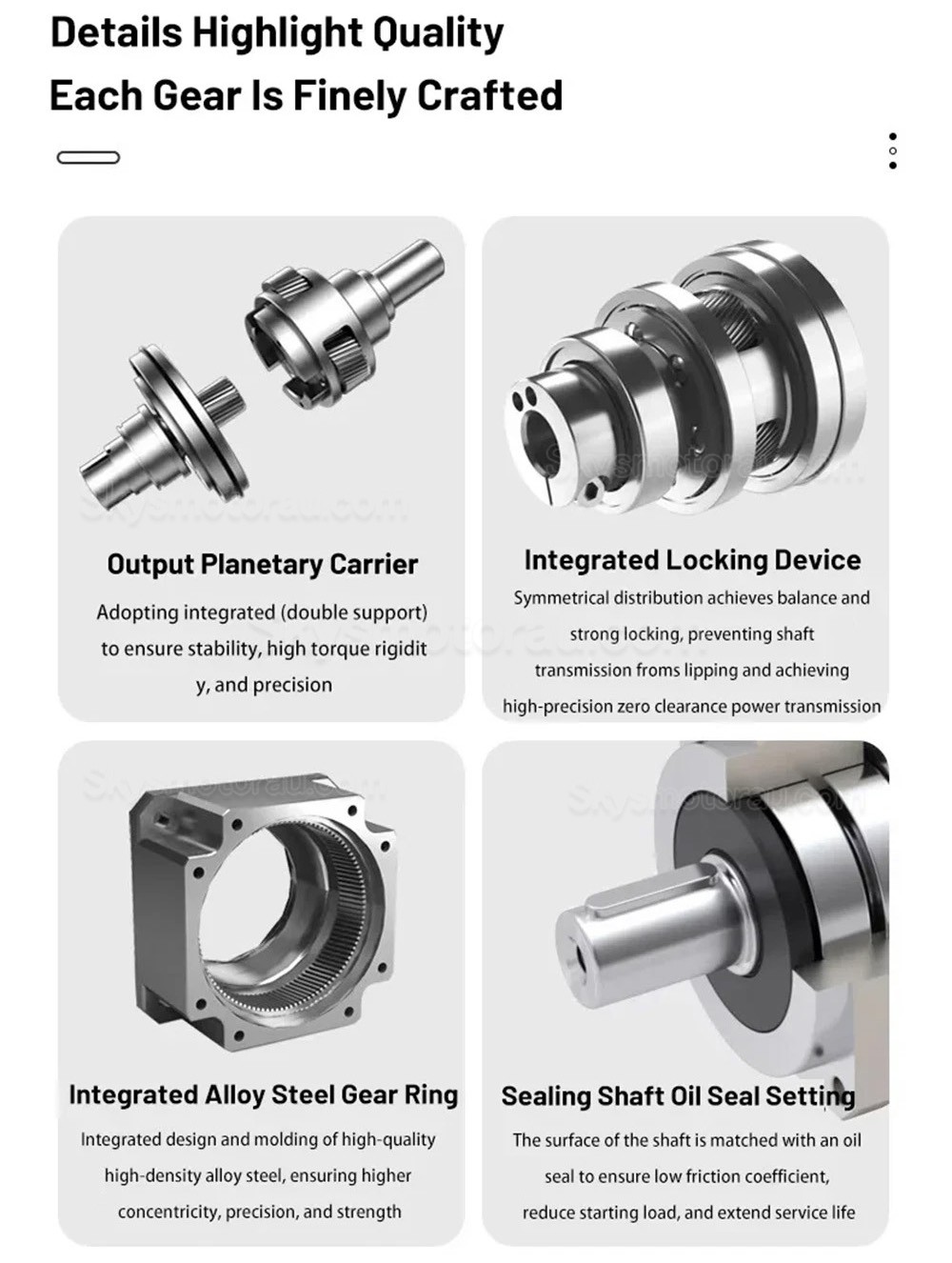 PVE060 Series Nema 23 Right Angle Servo Planetary Gearbox 3:1 - 100:1 Fit Nema 23 Stepper Motor/60mm Servo Motor