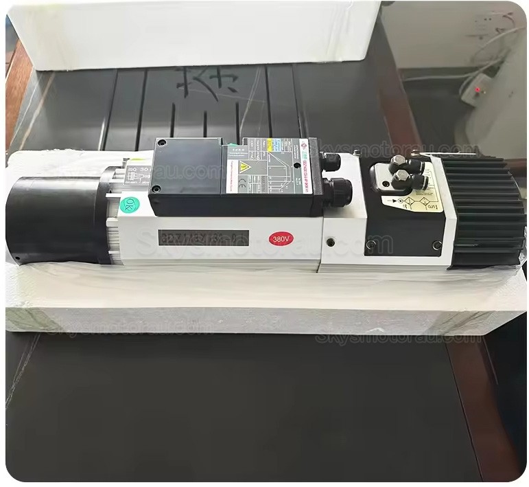 9KW 220V/380V Air Cooled BT30/ISO30 ATC Spindle Motor GDZ143x133-9L 3.5Nm Automatic Tool Change Spindle Motor