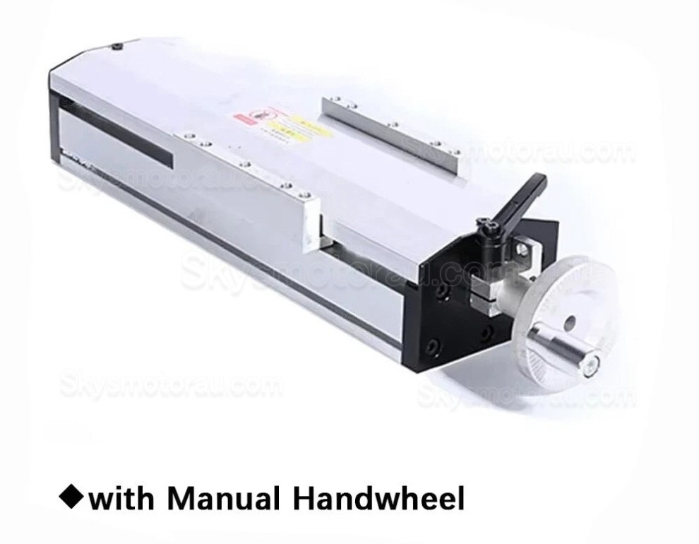Manual Linear Slides Actuator QMF90 Fully Sealed Manual Ballscrew Slide with Handwheel