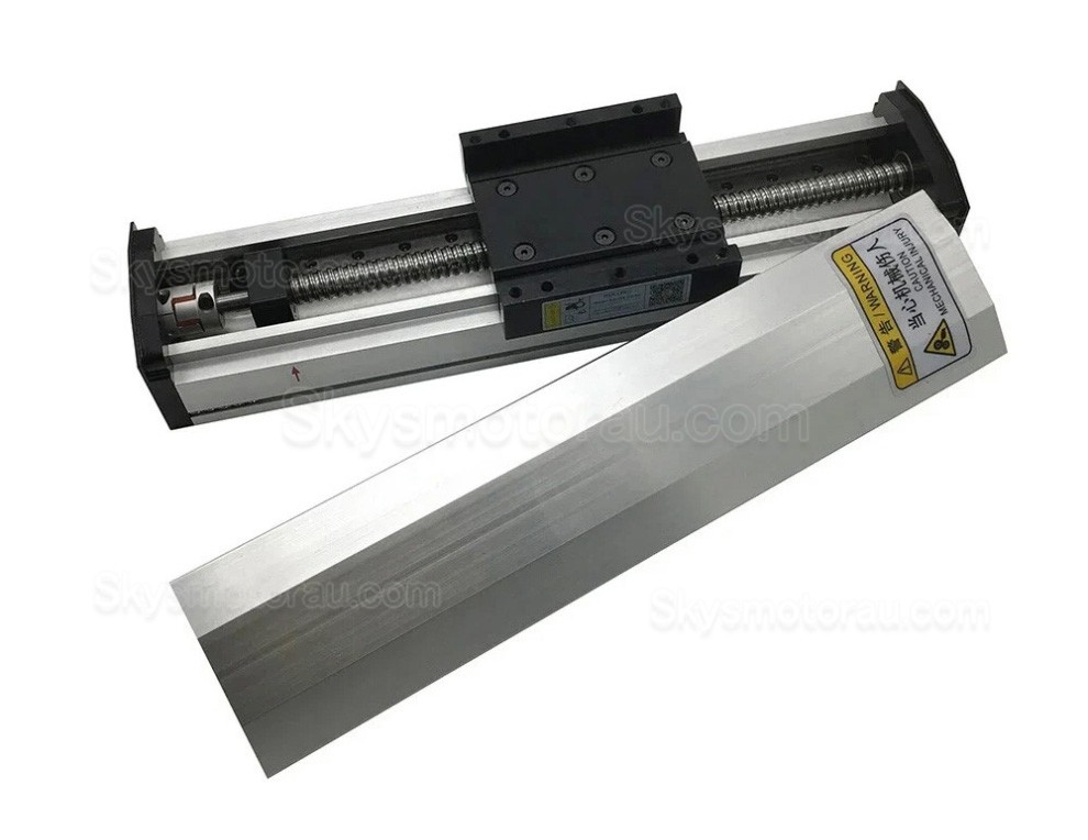 Manual Linear Slides Actuator QMF90 Fully Sealed Manual Ballscrew Slide with Handwheel