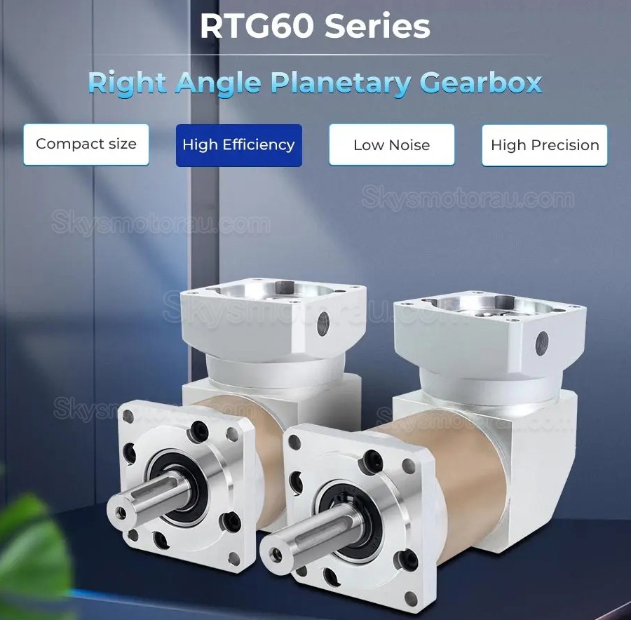 NMRV040 Worm Drive Gearbox 5:1 10:1 20:1 30:1 50:1 for Nema 34 Motor
