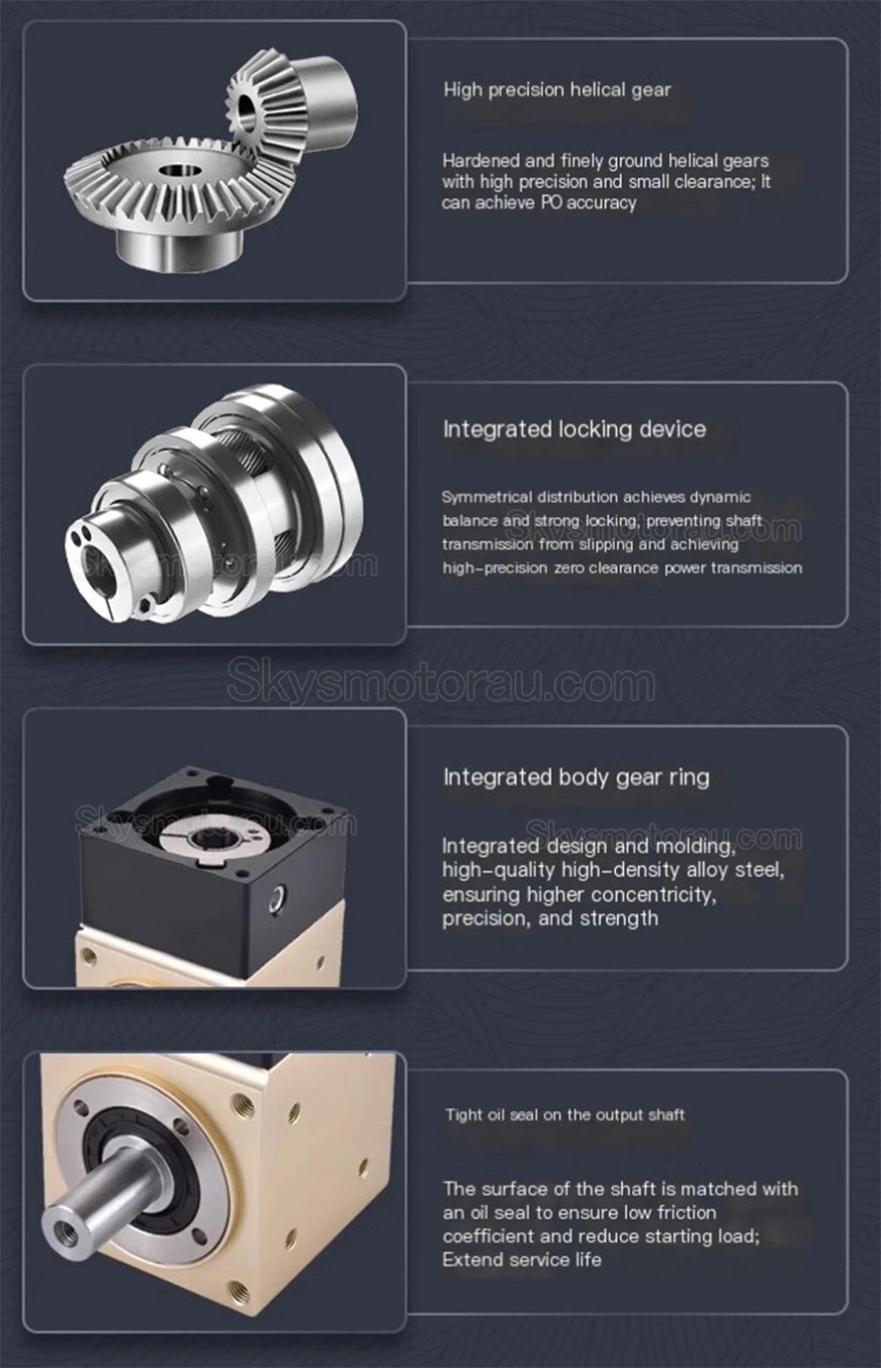 Nema 23 Right Angle Commutator 90 Degree Bevel Gearbox 2:1/3:1/5:1 for Nema23 Stepper Motor
