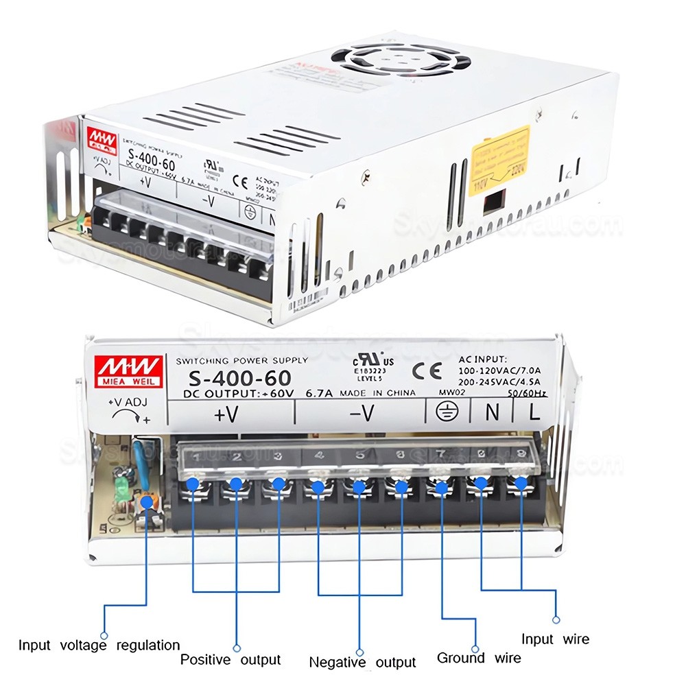 NEMA 34 Closed-loop Stepper Motor Kit 86HB250 Motor + HBS86H Driver