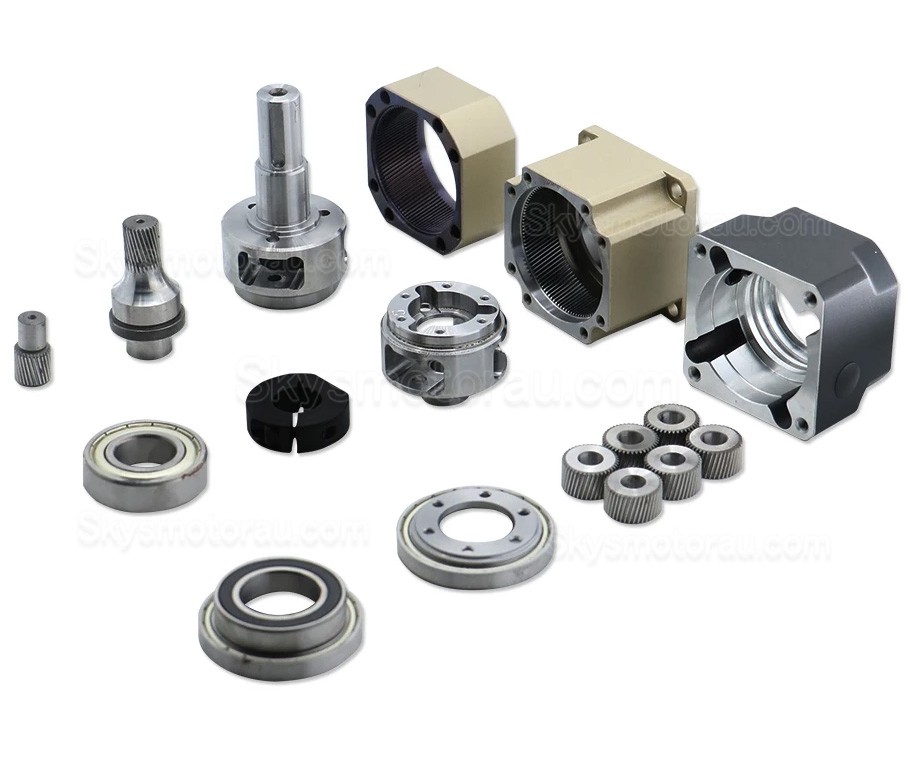PGH60 Series Helical Planetary Gearbox PGH60-L2SW-Stepper Ratio 12:1 - 100:1 for Nema 23,24 Stepper Motor