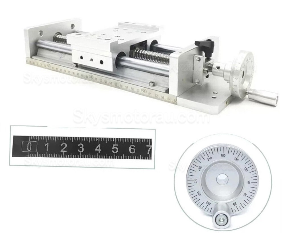 Heavy Duty Ballscrew Linear Motion Guide OSP001615 Manual CNC Slide Table SBR Guide Stage