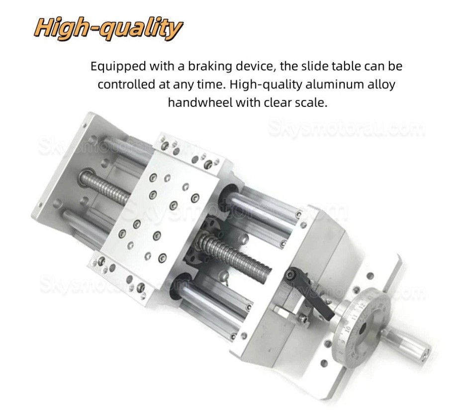 Heavy Duty Ballscrew Linear Motion Guide OSP001615 Manual CNC Slide Table SBR Guide Stage